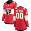 Florida Panthers Women's Home Breakaway Custom Jersey - Red - Robokeg
