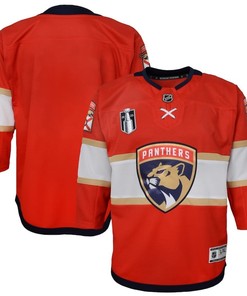 Florida Panthers Youth 2023 Stanley Cup Final Home Jersey - Red - Robokeg