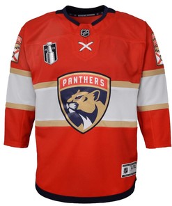 Florida Panthers Youth 2023 Stanley Cup Final Home Jersey - Red - Robokeg