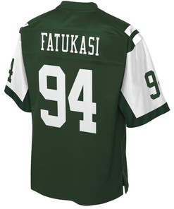 Folorunso Fatukasi New York Jets Nfl Pro Line Player Jersey - Green - Robokeg