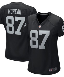 Foster Moreau Las Vegas Raiders Womens Game Jersey - Black Nfl - Robokeg