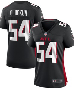 Foyesade Oluokun Atlanta Falcons Womens Game Jersey - Black Nfl - Robokeg