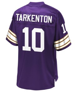 Fran Tarkenton Minnesota Vikings Nfl Pro Line Retired Team Player Jersey - Purple - Robokeg