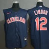 Francisco Lindor 12 2020 Mlb Blue Jersey - Robokeg