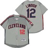 Francisco Lindor #12 2020 Mlb Grey Jersey - Robokeg