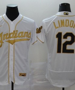 Francisco Lindor #12 2020 Mlb White Jersey A14 - Robokeg