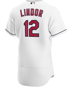 Francisco Lindor #12 2020 Mlb White Jersey A18 - Robokeg