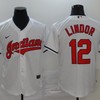 Francisco Lindor #12 2020 Mlb White Jersey - Robokeg