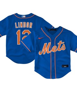 Francisco Lindor New York Mets Infant Alternate Replica Player Jersey - Royal Mlb - Robokeg