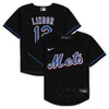 Francisco Lindor New York Mets Preschool Alternate Replica Player Jersey - Black Mlb - Robokeg