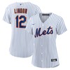 Francisco Lindor New York Mets Womens Home Replica Player Jersey - White Mlb - Robokeg