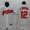 Francisco Lindor#12 2020 Mlb White Jersey - Robokeg