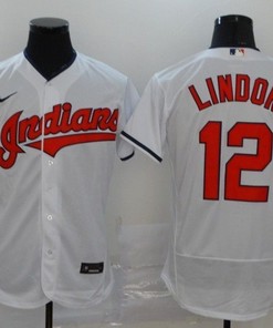 Francisco Lindor#12 2020 Mlb White Jersey - Robokeg