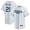 Francisco Mejía 21 Tampa Bay Rays Home Team Men Jersey - White - Robokeg