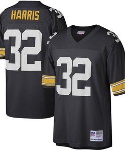 Franco Harris Pittsburgh Steelers Mitchell & Ness Legacy Replica Jersey - Black Nfl - Robokeg
