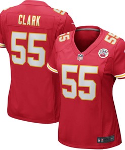 Frank Clark Kansas City Chiefs Womens Game Jersey - Red Nfl - Robokeg