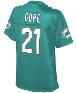 Frank Gore Miami Dolphins Nfl Pro Line Womens Player Jersey - Aqua - Robokeg