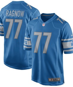 Frank Ragnow Detroit Lions Game Jersey - Blue Nfl - Robokeg