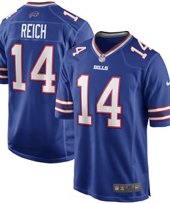Frank Reich Buffalo Bills Game Retired Player Jersey - Royal Nfl - Robokeg