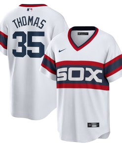 Frank Thomas Chicago White Sox Home Cooperstown Collection Player Jersey - White Mlb - Robokeg