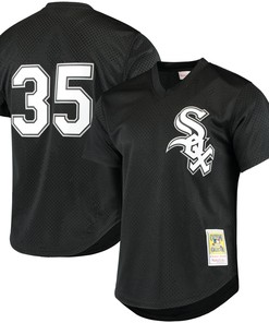 Frank Thomas Chicago White Sox Mitchell & Ness Cooperstown Mesh Batting Practice Jersey - Black Mlb - Robokeg