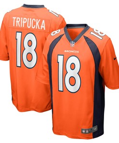 Frank Tripucka Denver Broncos Retired Player Jersey - Orange Nfl - Robokeg