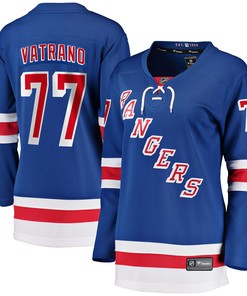 Frank Vatrano New York Rangers Womens Home Breakaway Player Jersey - Blue Nhl - Robokeg