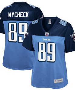 Frank Wycheck Tennessee Titans Nfl Pro Line Womens Retired Player Jersey - Navy - Robokeg