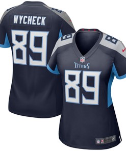 Frank Wycheck Tennessee Titans Womens Game Retired Player Jersey - Navy Nfl - Robokeg