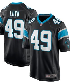 Frankie Luvu Carolina Panthers Game Jersey - Black Nfl - Robokeg