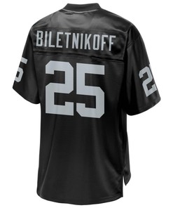 Fred Biletnikoff Oakland Raiders Nfl Pro Line Retired Player Jersey - Black - Robokeg