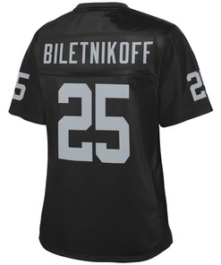 Fred Biletnikoff Oakland Raiders Nfl Pro Line Womens Retired Player Jersey - Black - Robokeg