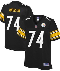 Fred Johnson Pittsburgh Steelers Nfl Pro Line Womens Player Jersey - Black - Robokeg