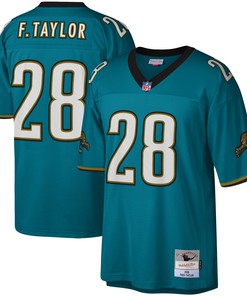 Fred Taylor Jacksonville Jaguars Mitchell And Ness Legacy Replica Jersey Teal Nfl - Robokeg