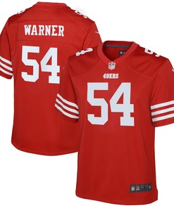 Fred Warner San Francisco 49ers Game Jersey - Scarlet Nfl - Robokeg