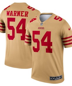 Fred Warner San Francisco 49ers Inverted Legend Jersey - Gold Nfl - Robokeg