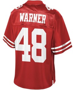 Fred Warner San Francisco 49ers Nfl Pro Line Team Player Jersey - Scarlet - Robokeg