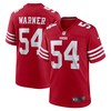 Fred Warner San Francisco 49ers Player Game Jersey Scarlet Nfl - Robokeg