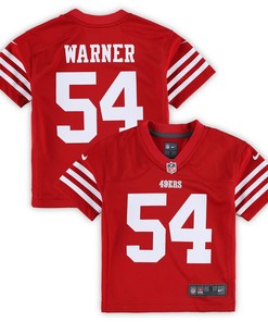 Fred Warner San Francisco 49ers Preschool Game Jersey - Scarlet Nfl - Robokeg