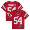 Fred Warner San Francisco 49ers Toddler Game Jersey - Scarlet Nfl - Robokeg