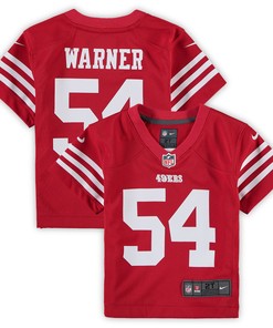 Fred Warner San Francisco 49ers Toddler Game Jersey - Scarlet Nfl - Robokeg
