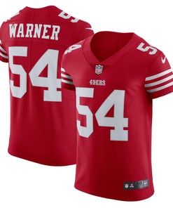 Fred Warner San Francisco 49ers Vapor Elite Jersey Scarlet Nfl - Robokeg