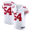 Fred Warner San Francisco 49ers Vapor Elite Jersey - White Nfl - Robokeg