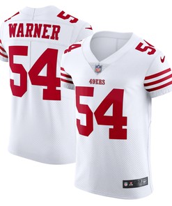 Fred Warner San Francisco 49ers Vapor Elite Jersey - White Nfl - Robokeg