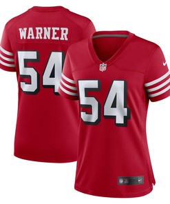 Fred Warner San Francisco 49ers Womens Alternate Game Jersey - Scarlet Nfl - Robokeg