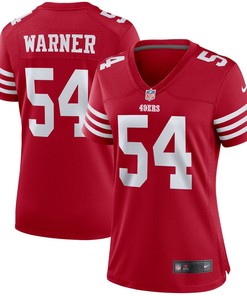 Fred Warner San Francisco 49ers Womens Player Game Jersey Scarlet Nfl - Robokeg