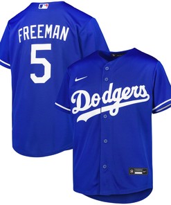 Freddie Freeman Los Angeles Dodgers Alternate Replica Player Jersey - Royal Mlb - Robokeg