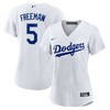 Freddie Freeman Los Angeles Dodgers Womens Replica Player Jersey - White Mlb - Robokeg