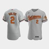 Freddy Galvis 2 Baltimore Orioles Gray Road Jersey - Robokeg