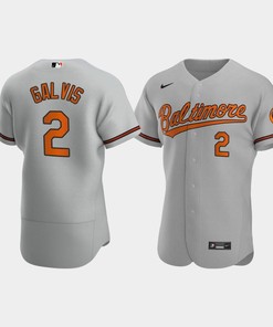 Freddy Galvis 2 Baltimore Orioles Gray Road Jersey - Robokeg